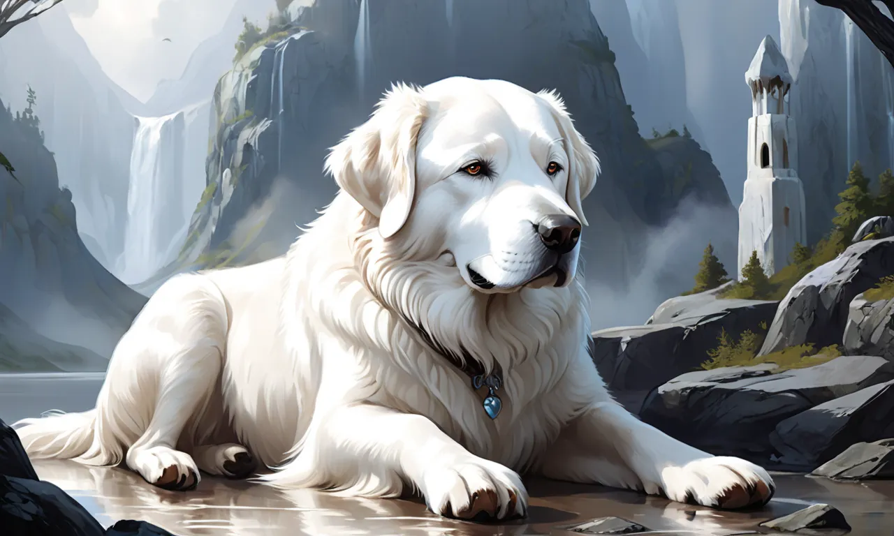 Big White Dog Dream Meaning - Dream Meaning Explorer