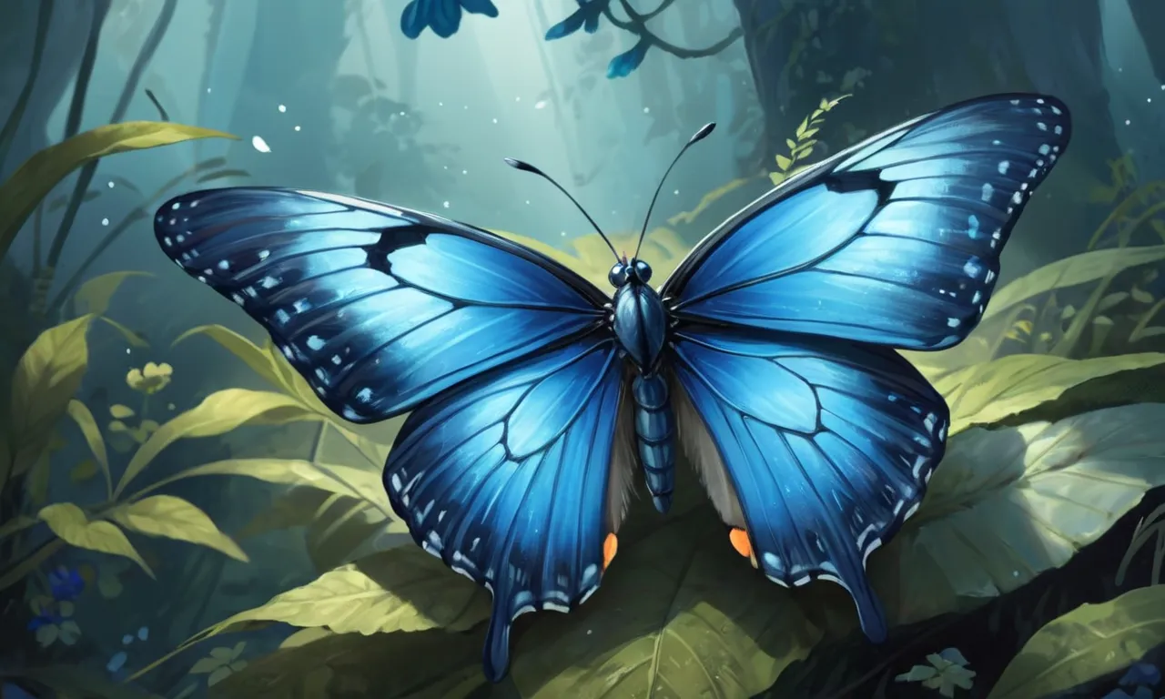 The Blue Butterfly: A Symbol of Tranquility and Transformation - Dream ...