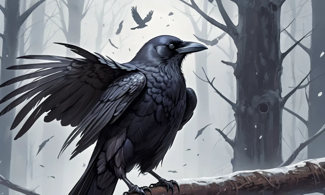 Crow With Feathers Dream Meaning: - Dream Meaning Explorer