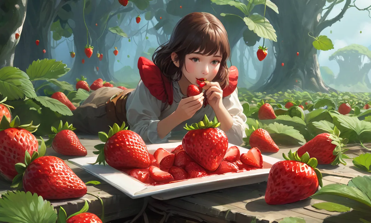 Eating Strawberries Dream Meaning - Dream Meaning Explorer