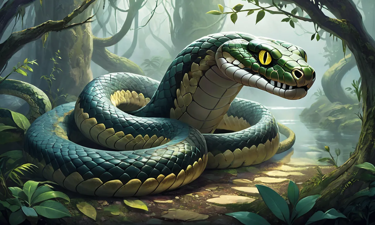 Seeing a Big Snake Dream Meaning - Dream Meaning Explorer