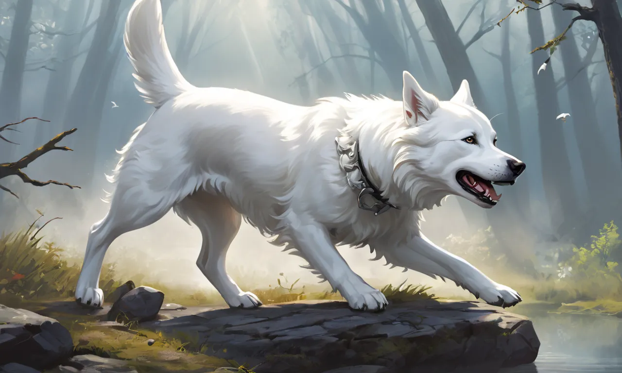 White Dog In Dream Meaning: Unveiling Spiritual Insights