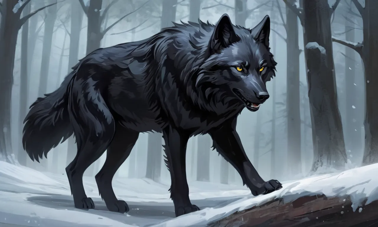 Black Wolf My Dream Meaning - Dream Meaning Explorer