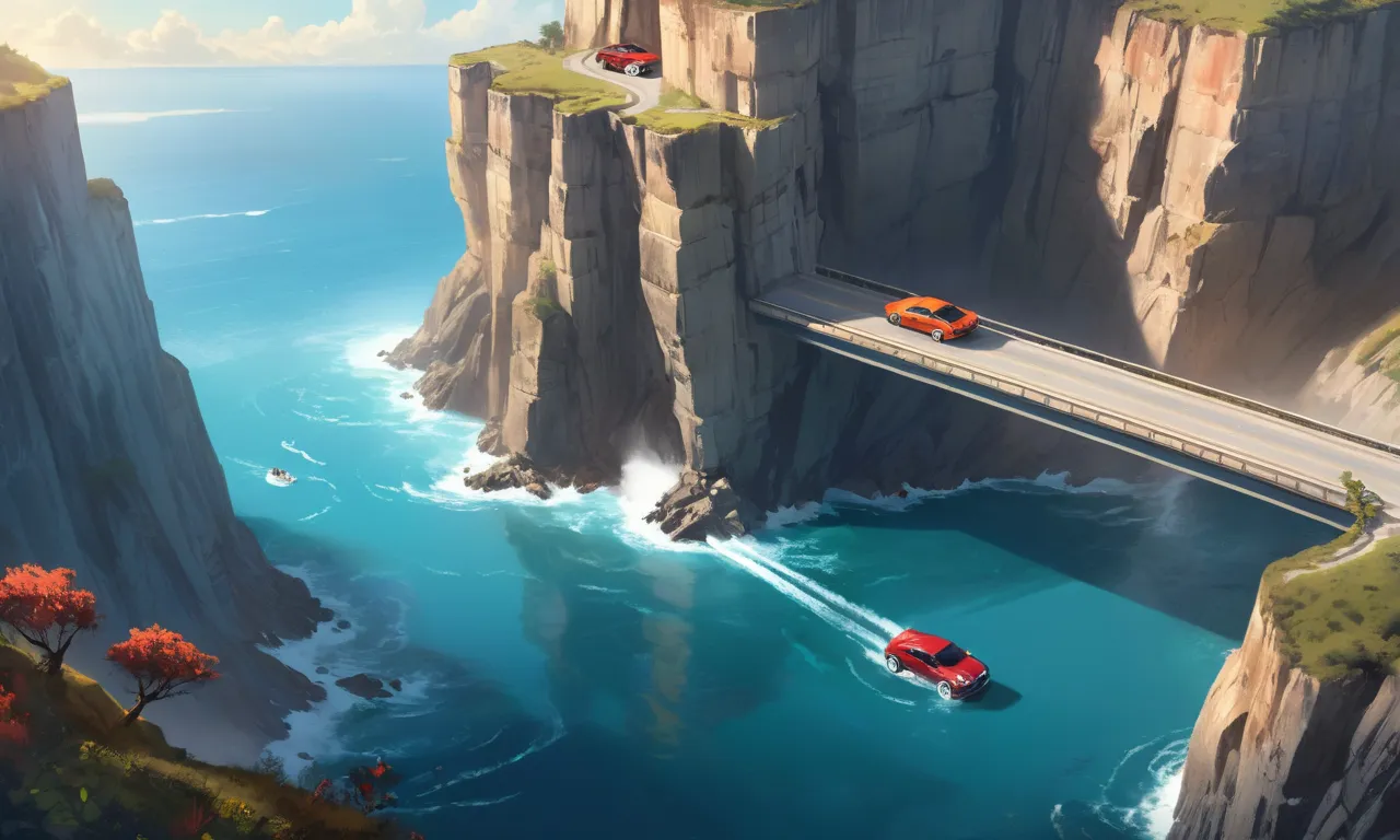 Dream of Driving Off a Cliff - Dream Meaning Explorer