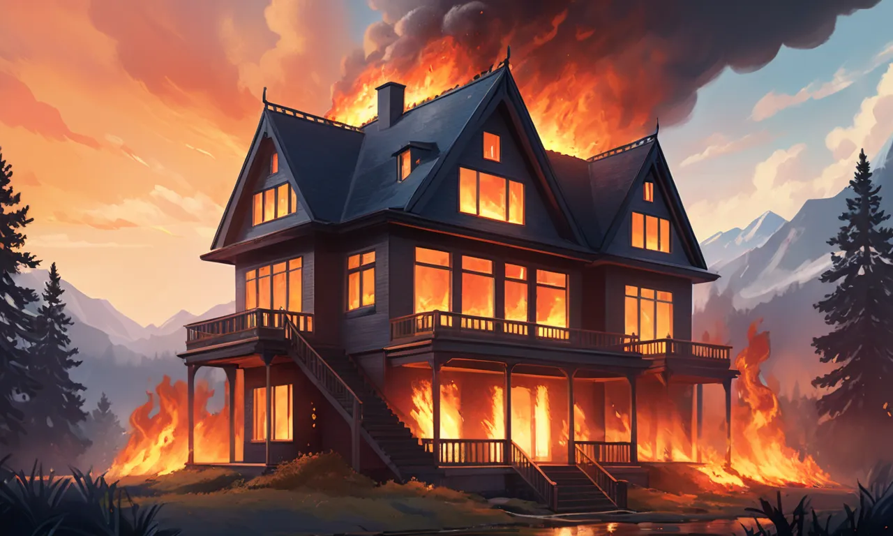 The Meaning and Symbolism of Dreaming About a House on Fire - Dream Meaning  Explorer