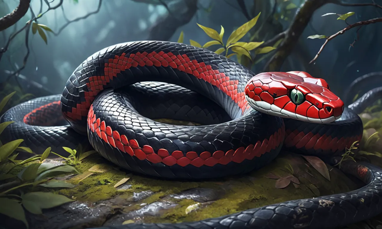 Dream Of Red And Black Snake - Dream Meaning Explorer